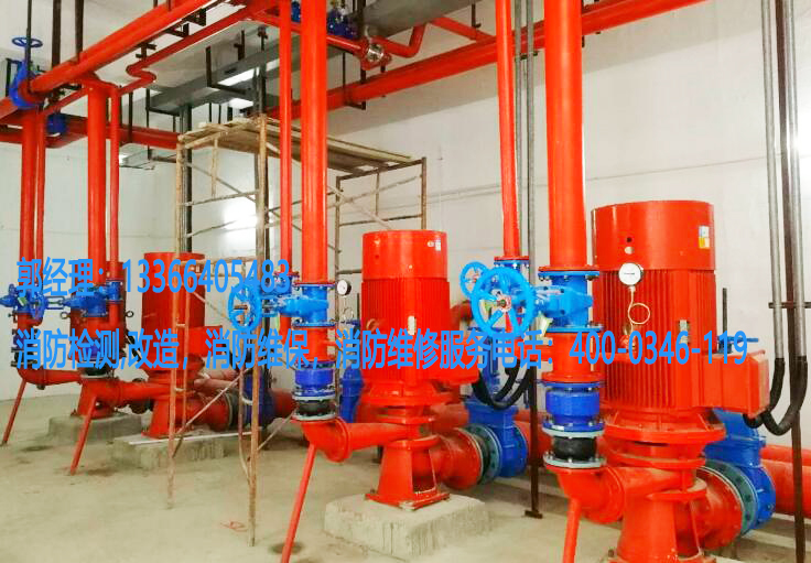消防泵施工